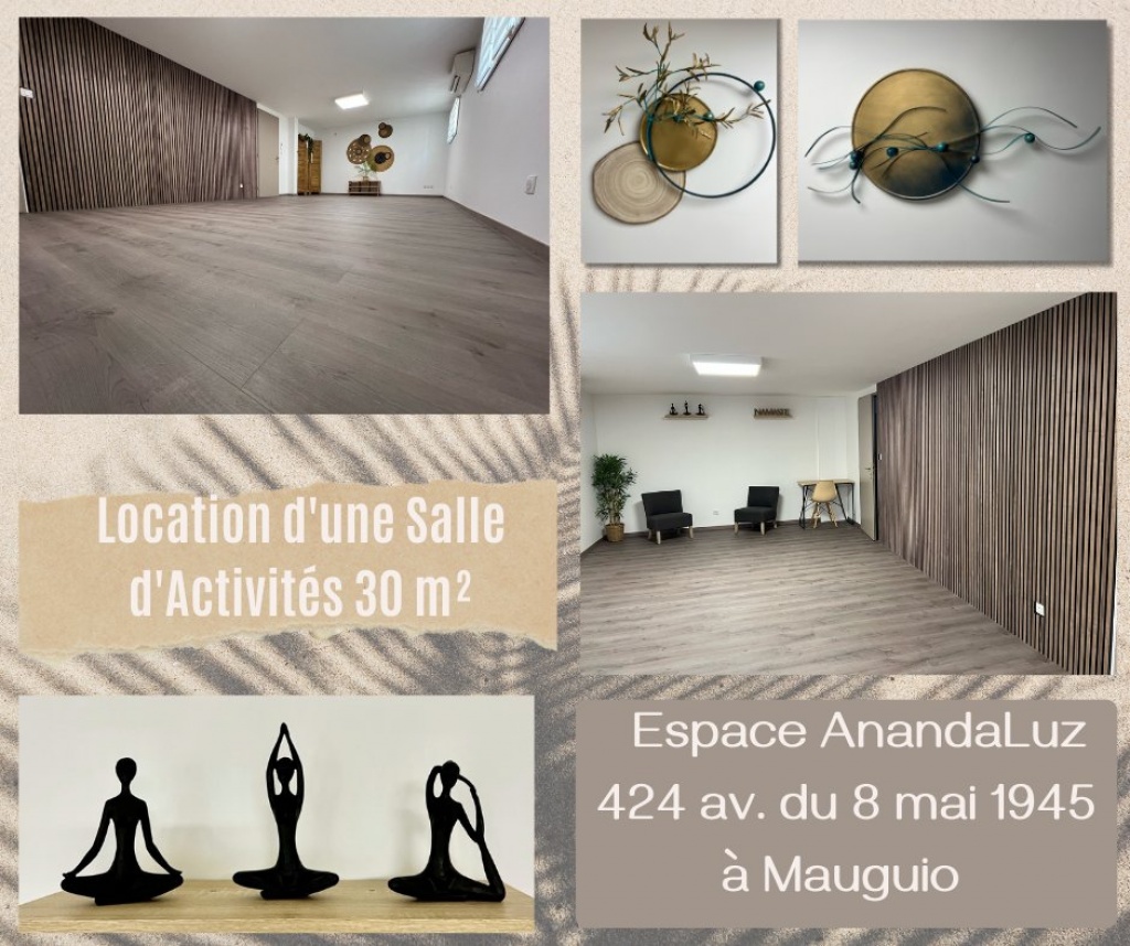 MAUGUIO - LOCATION SALLE pour vos activités autour du Bien-être