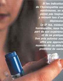 Homéopathie et dépression