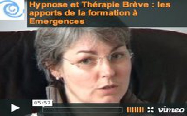 Formation Hypnose Ericksonienne et Thérapie Brève: les apports de la Formation à Emergences Rennes